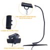 Free shipping Hammock Chair Stand Only - Metal C-Stand for Hanging Hammock Chair,Porch Swing - Indoor or Outdoor Use - Durable 300 Pound Capacity,Blac