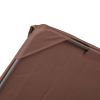 170*110*152cm With Canopy Teslin Cushion 250kg Load-Bearing Iron Swing
