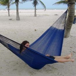 Mayan Hammock - Double (Color: Ultramarine - SKU #10-MHD-U)