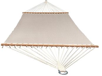 Poolside | Lake Hammock - Double (Color: Sand)