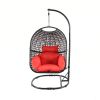 Single Free Standing Swing Chair For Home, Modern Nest Design, 300 LBS Capacity (37.4x41.34x76.77)